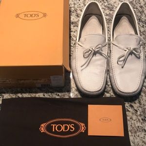 MENS TODS LOAFERS SIZE 9.5 originally $425